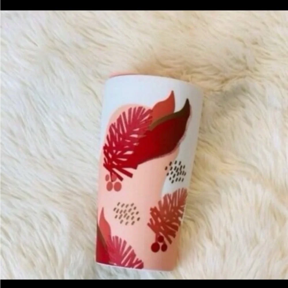 Colorful Tropical Print Tumbler